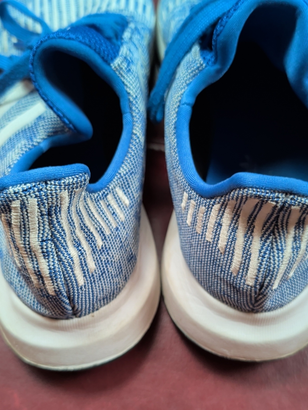 Adidas Swift Run Blue Cloud White Men's 10 - Picture 6 of 10